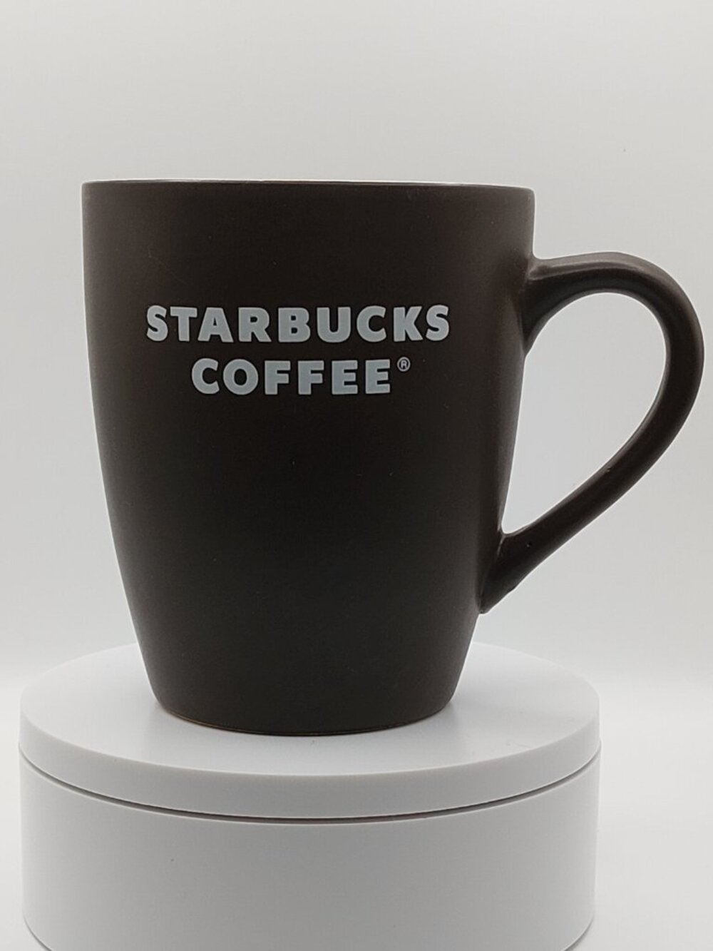 Starbucks Coffee Cup/Mug 12oz 2008 Classic Logo - Matte Dark Brown